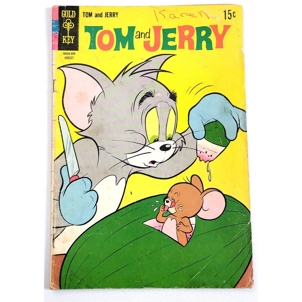 TOM‎ AND JERRY # 246 (1969) - GOLD KEY COMICS